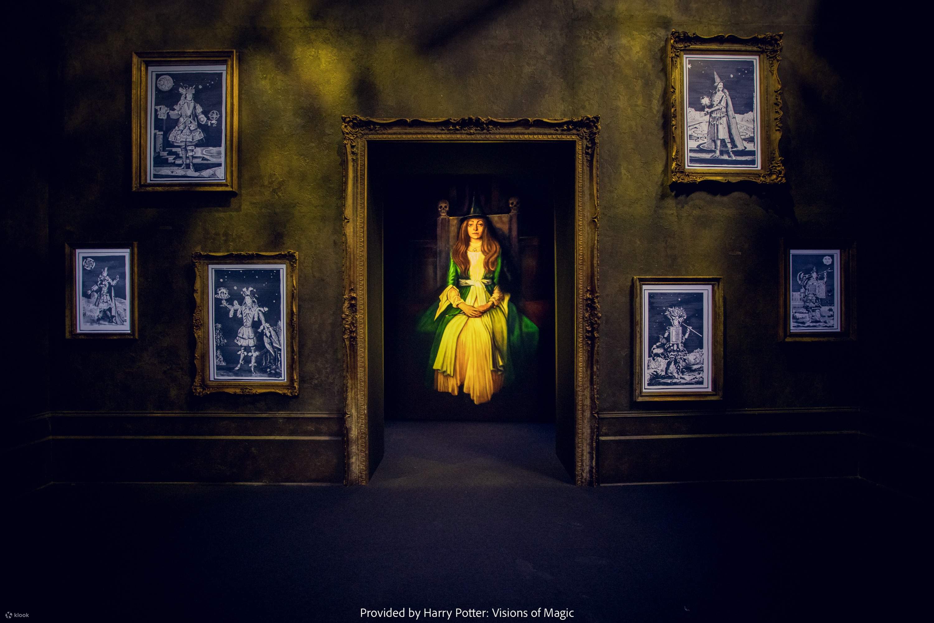 ハリーポッター イベント限定 3Dアート 絵画 ホグワーツ城 額縁 壁掛け